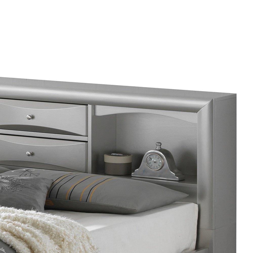 Glory Furniture Marilla Full Storage Bed in Champagne Color. Picture 10