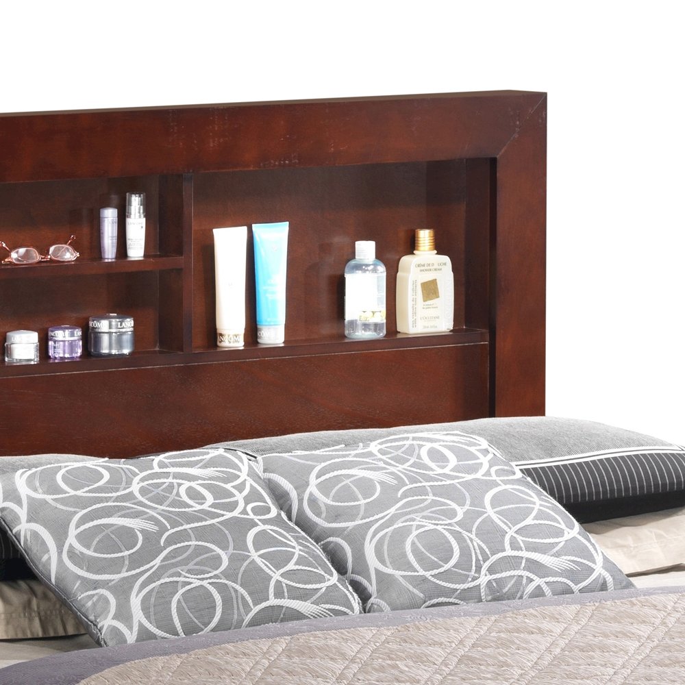 Glory Furniture Burlington Full Bed in Cherry Color. Picture 13