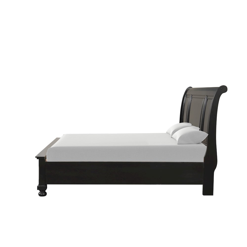 Glory Furniture Meade Queen Bed in Black Color. Picture 8