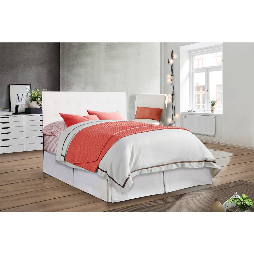 Glory Furniture Super Nova Full Headboard in White Color. Picture 4