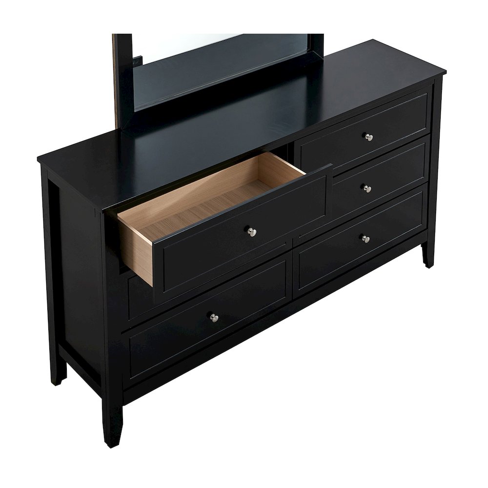 Transitional Daniel Dresser, Black. Picture 3