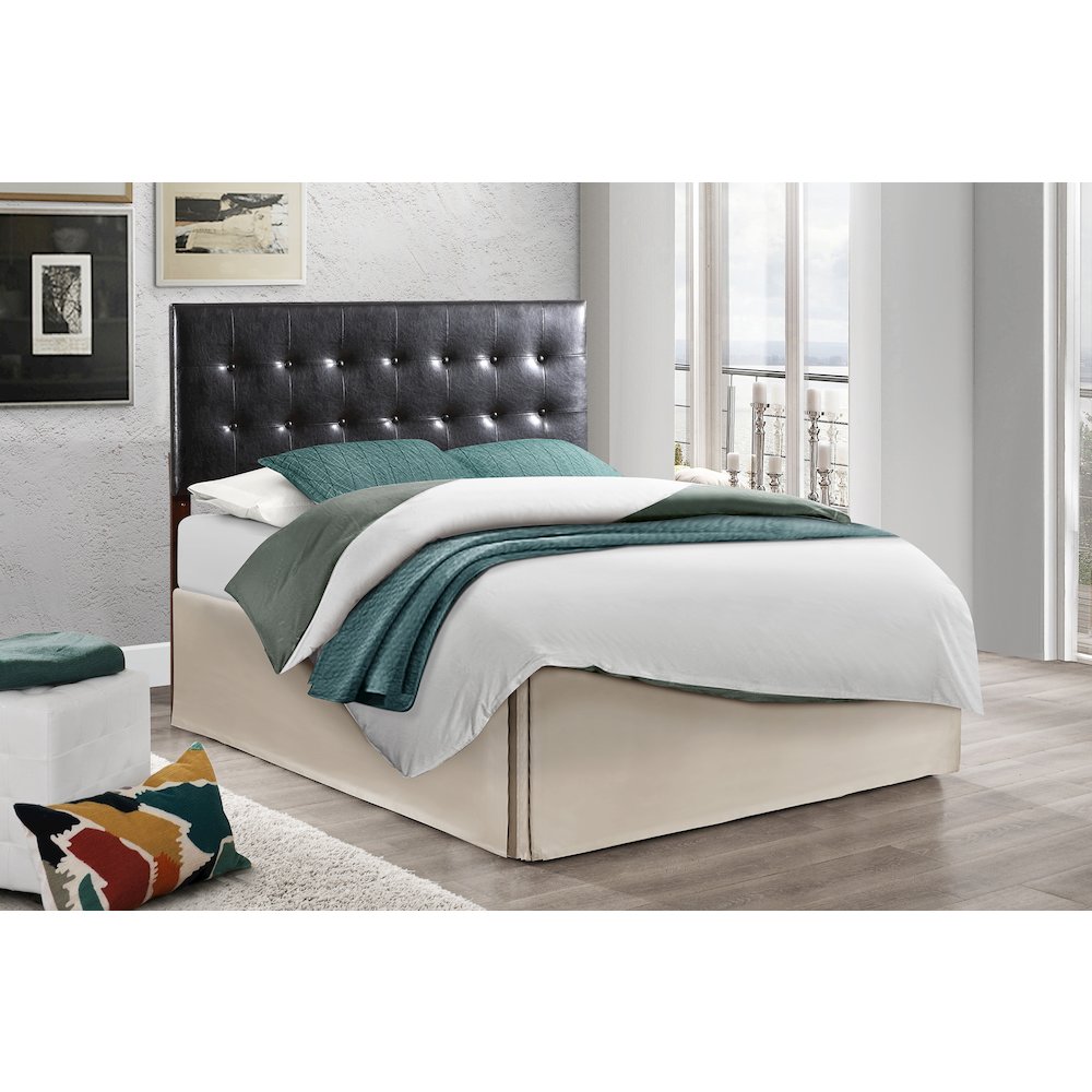 Glory Furniture Super Nova King Headboard in Black Color. Picture 4