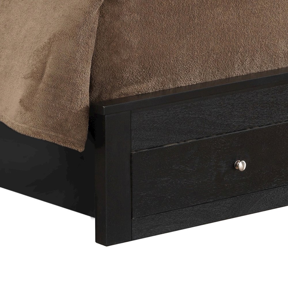 Glory Furniture Burlington King Storage Bed in Black Color. Picture 11