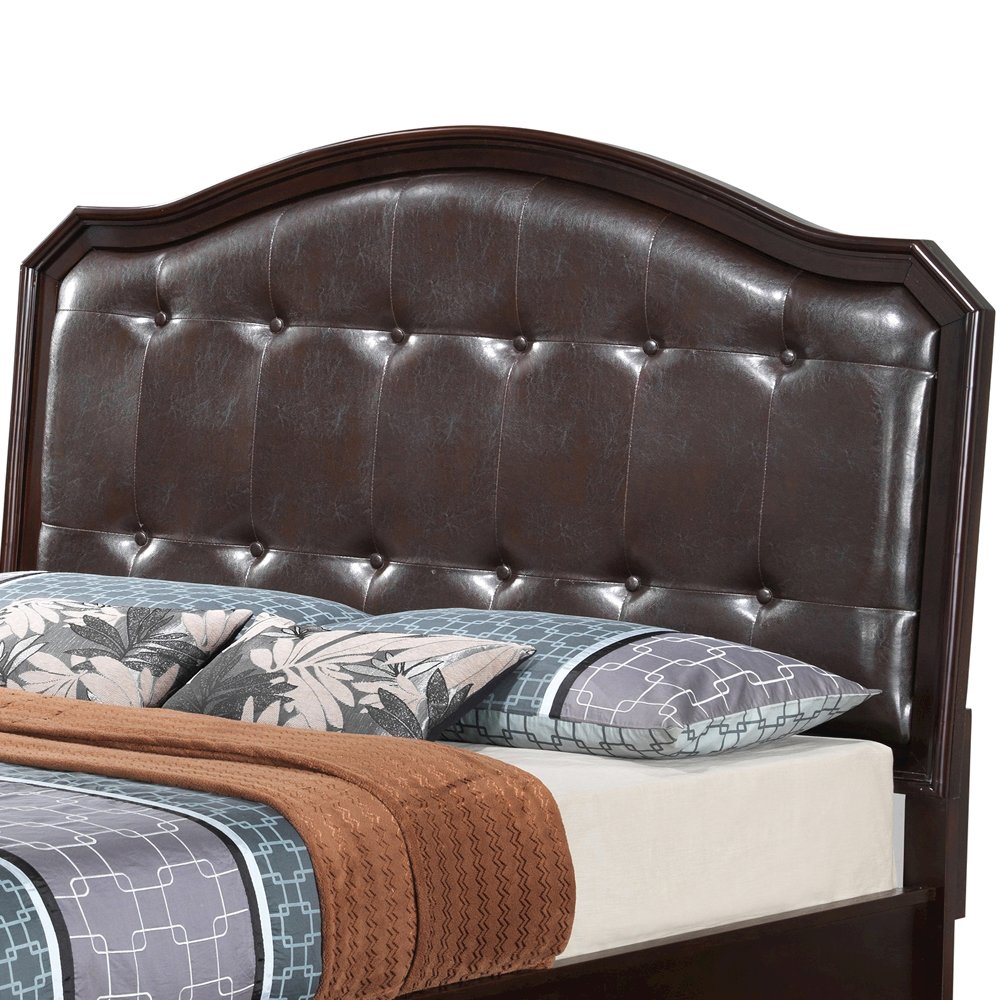 Glory Furniture Triton King Bed in Cappuccino Color. Picture 14