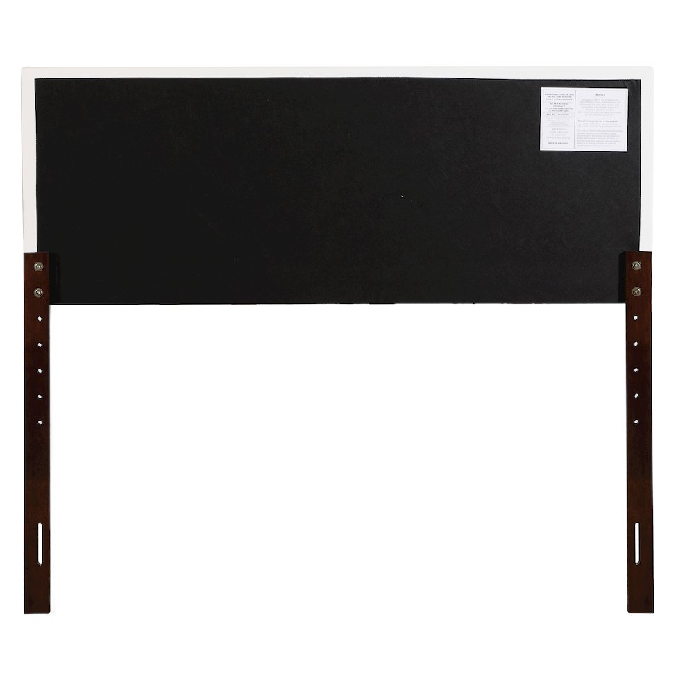 Glory Furniture Nova Full Headboard in White Color. Picture 10
