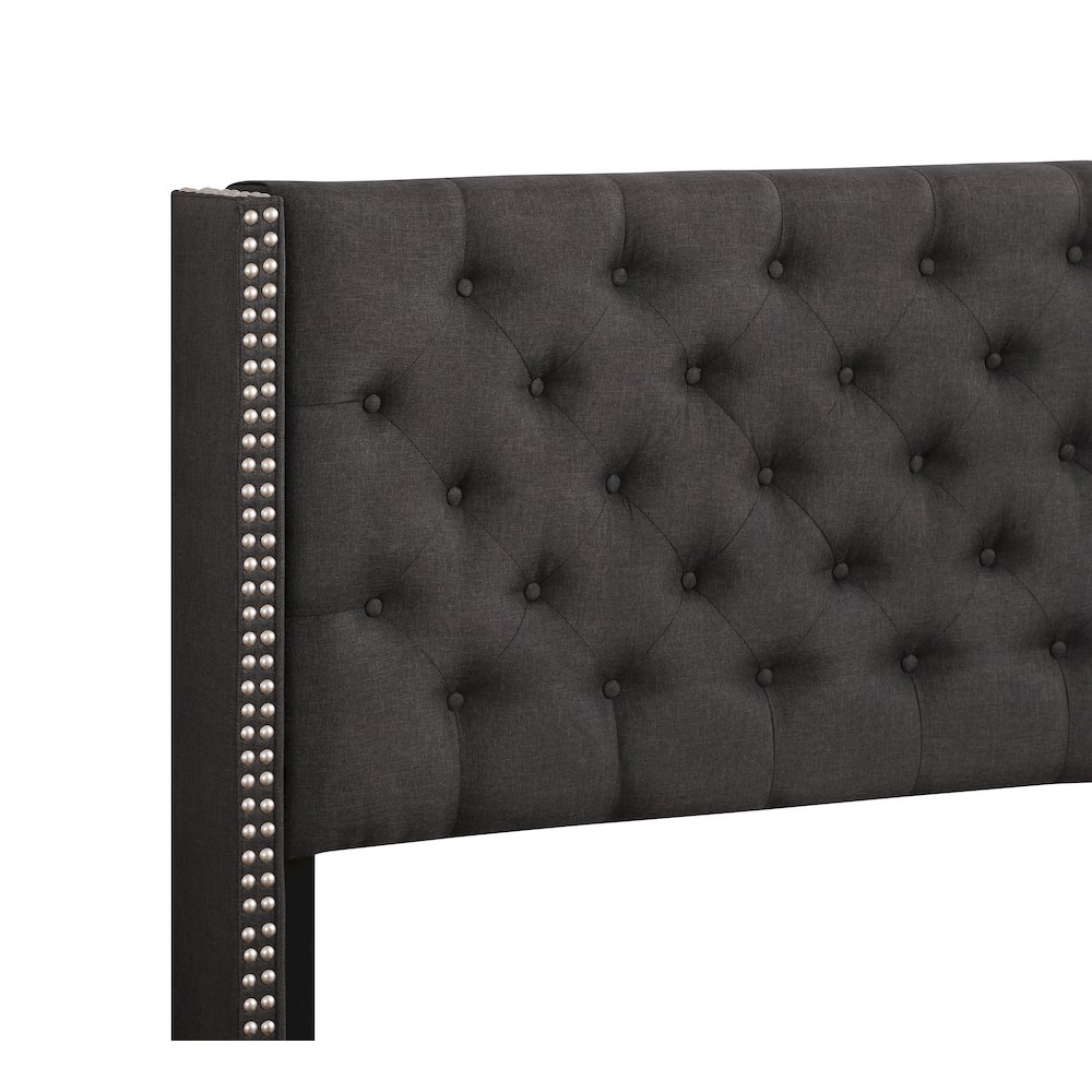 Glory Furniture Julie Full Bed in Black Color. Picture 12