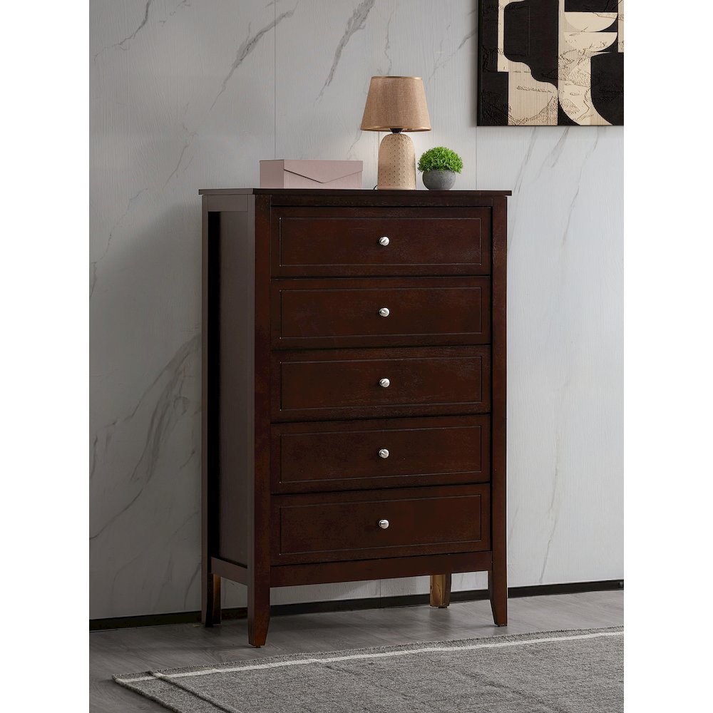 Transitional Daniel Chest, Cappuccino. Picture 6