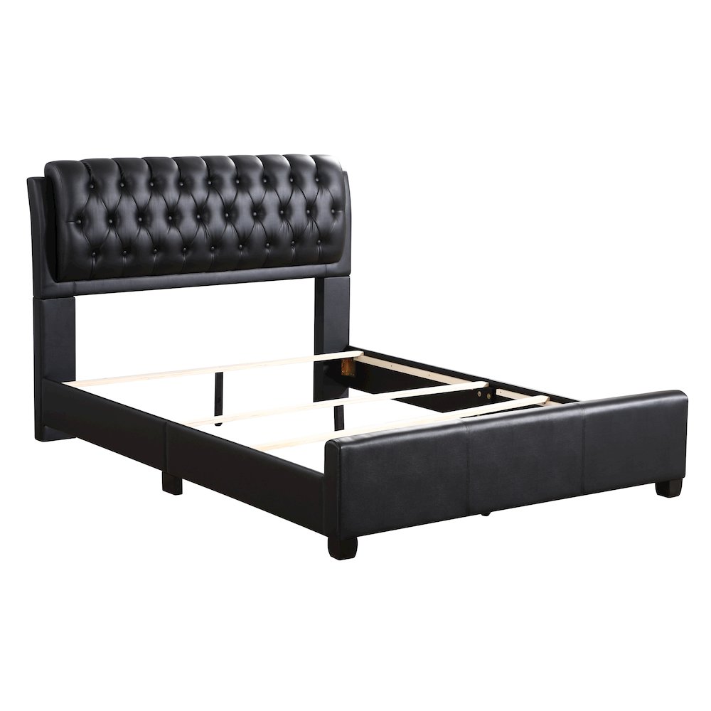 Glory Furniture Marilla Full Bed in Black Color. Picture 9