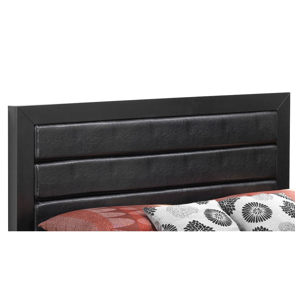 Glory Furniture Burlington Full Bed in Black Color. Picture 5