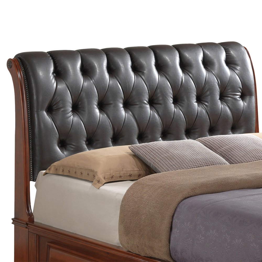 Glory Furniture LaVita Full Storage Bed in Oak Color. Picture 12