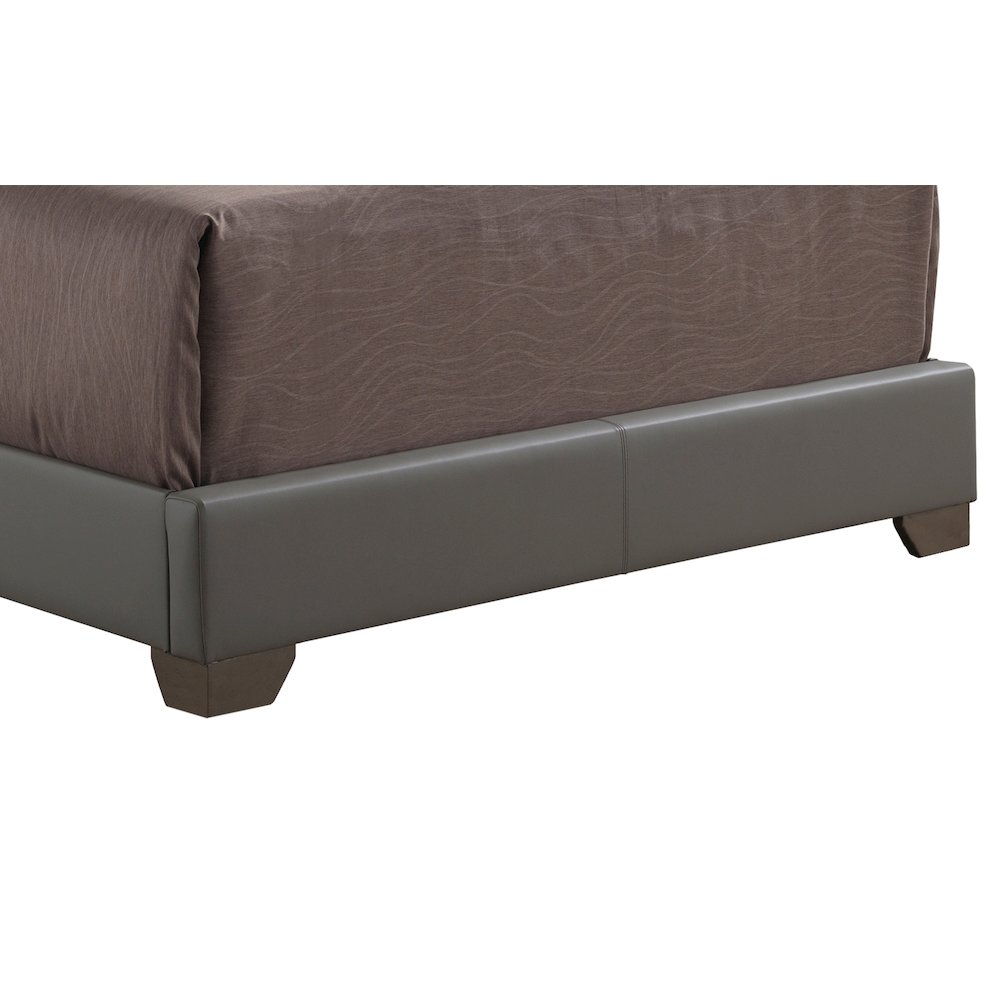 Glory Furniture Aaron Full Bed in Light Grey Color. Picture 12