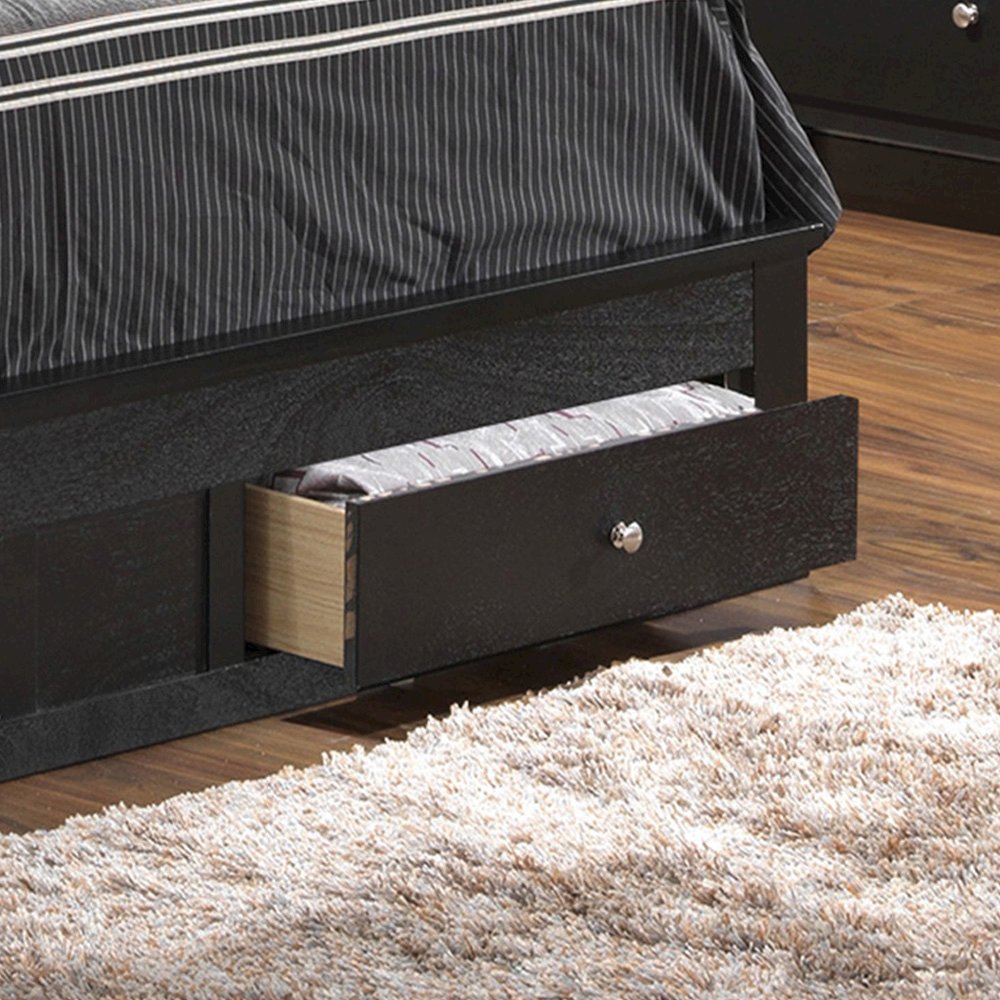 Glory Furniture Burlington Full Storage Bed in Black Color. Picture 5