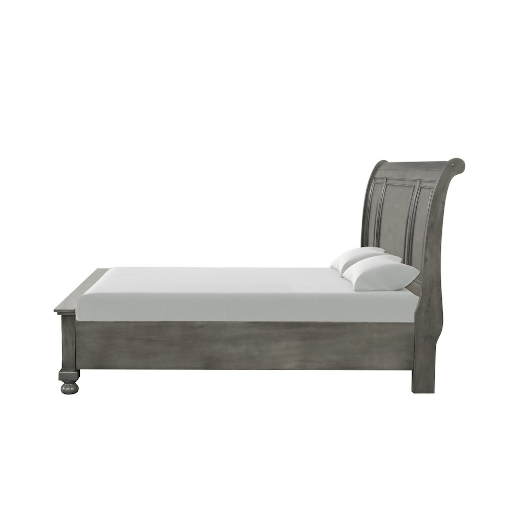 Glory Furniture Meade Full Bed in Gray Color. Picture 7