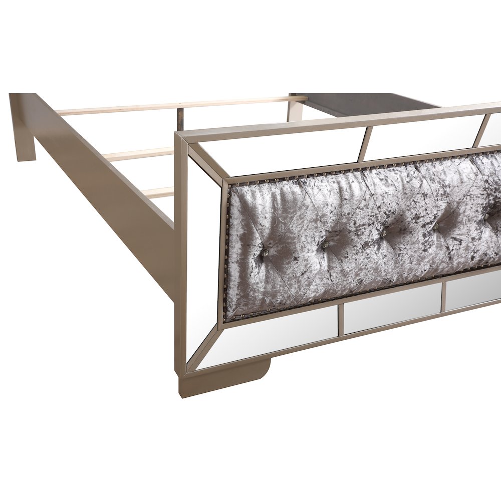 Glory Furniture Hollywood Hills King Bed in Champagne Color. Picture 14