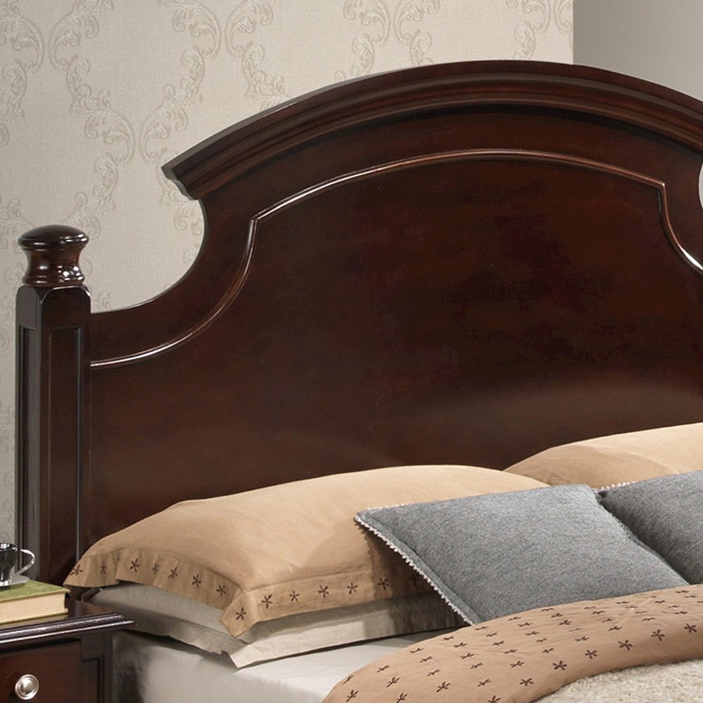 Glory Furniture Summit King Bed in Cappuccino Color. Picture 5