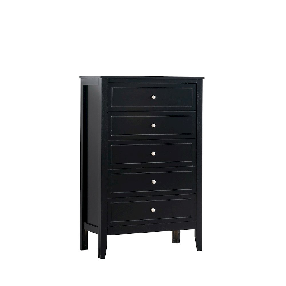 Transitional Daniel Chest, Black. Picture 1