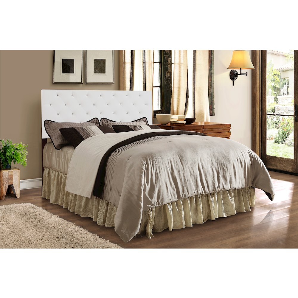 Glory Furniture Super Nova King Headboard in White Color. Picture 3