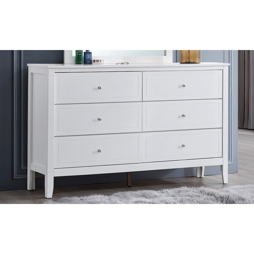 Transitional Daniel Dresser, White. Picture 6