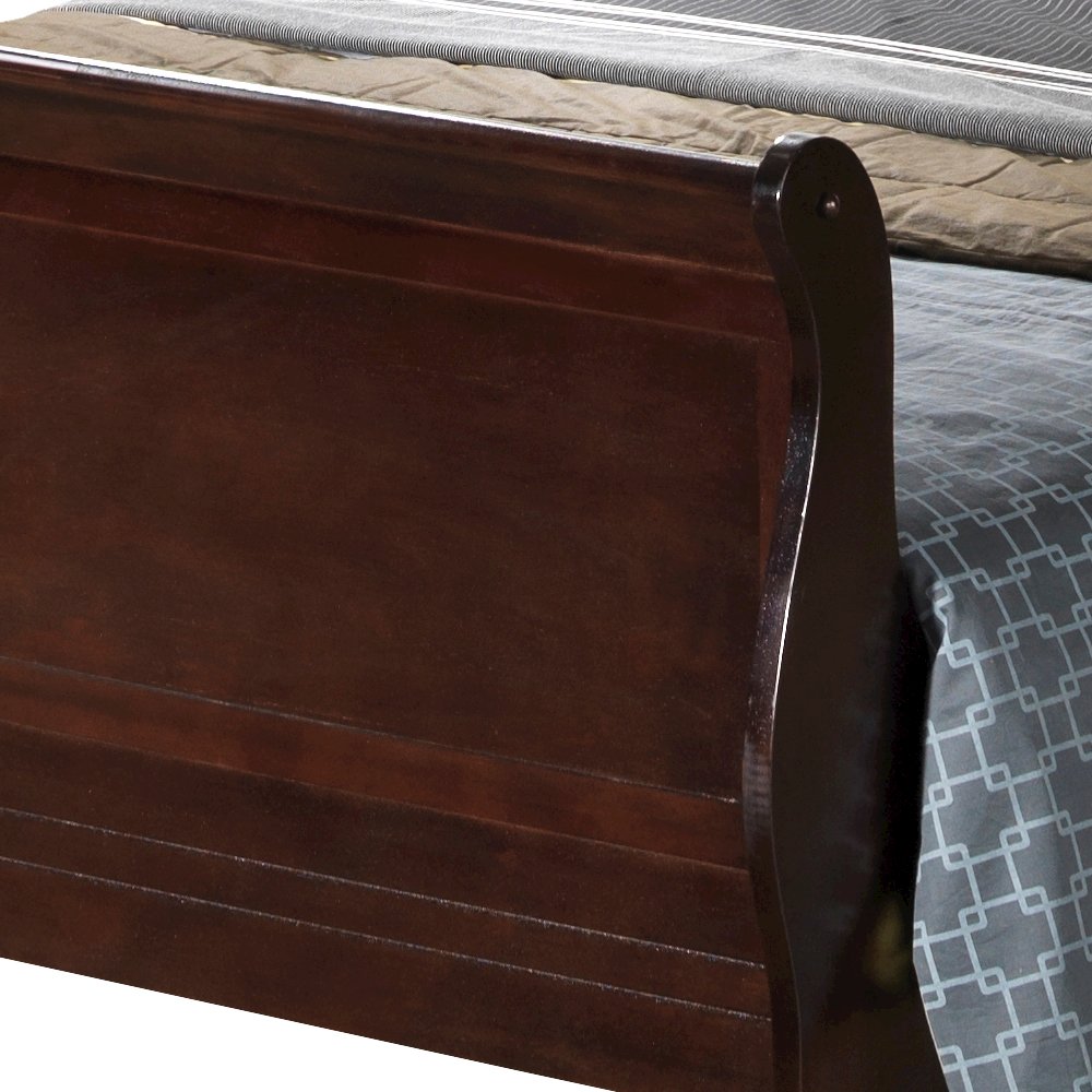 Glory Furniture Louis Phillipe   Full Bed, Cappuccino. Picture 10