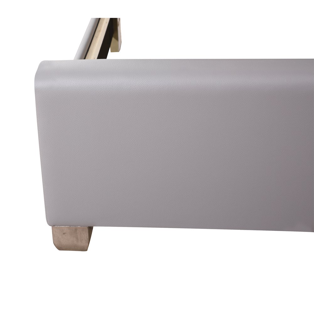 Glory Furniture Marilla Full Bed in Light Grey Color. Picture 16