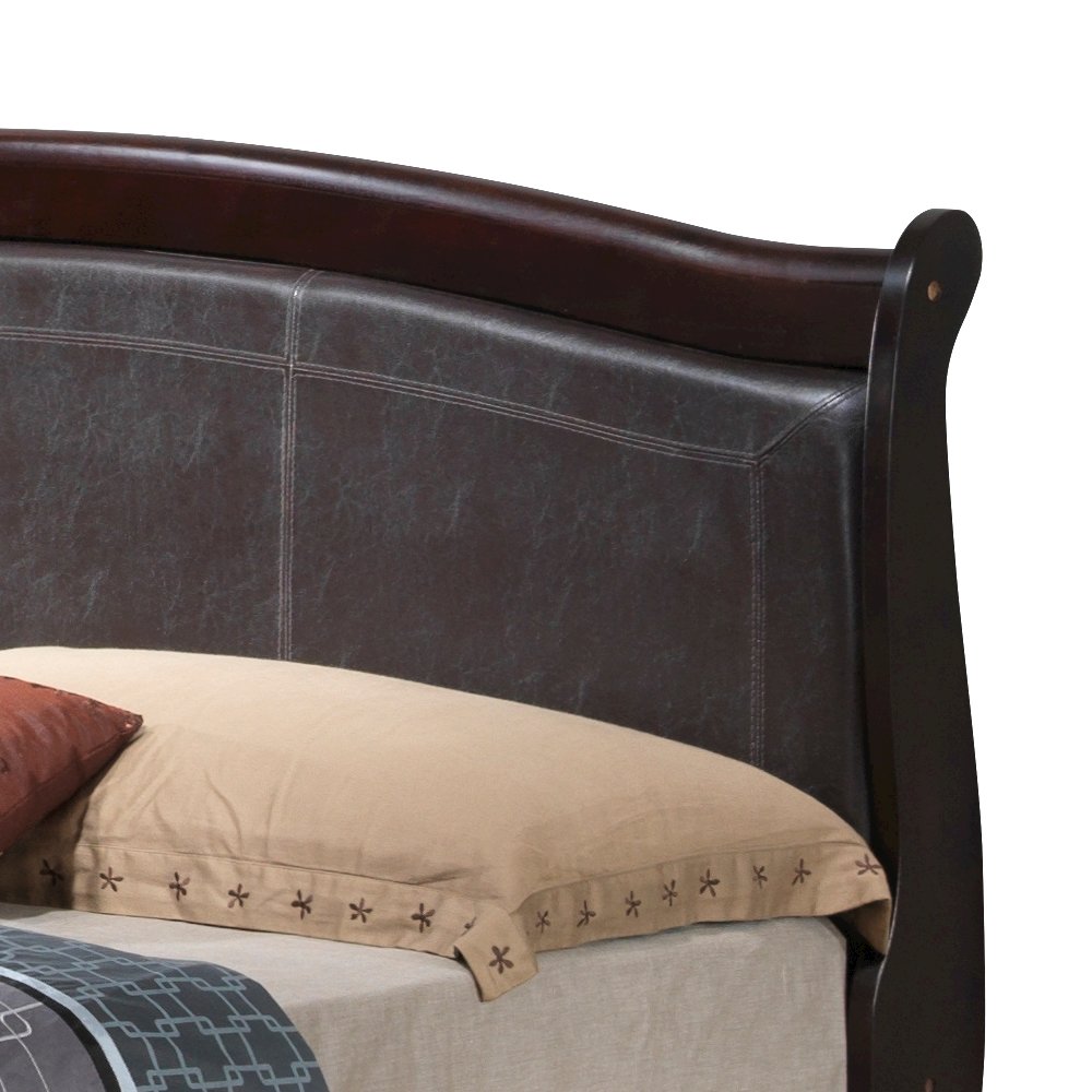 Glory Furniture Louis Phillipe King Bed in Cappuccino Color. Picture 9