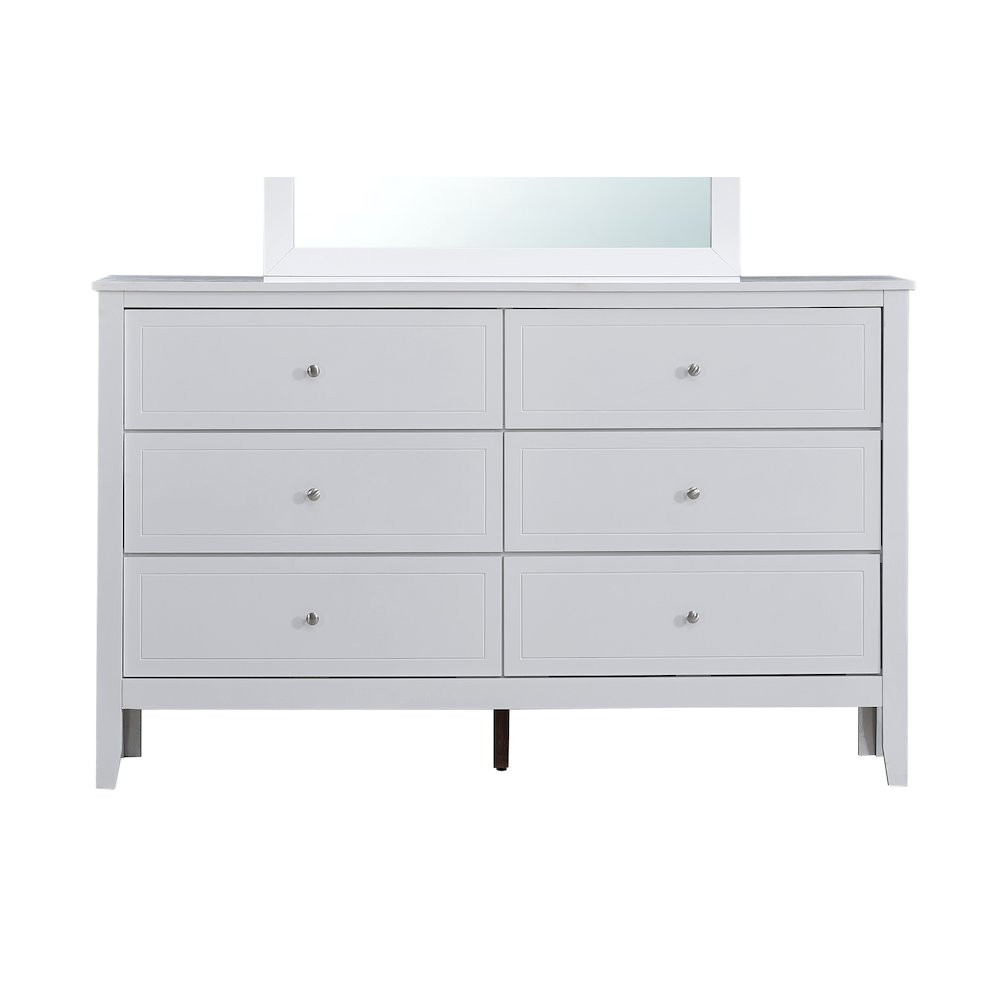 Transitional Daniel Dresser, White. Picture 2