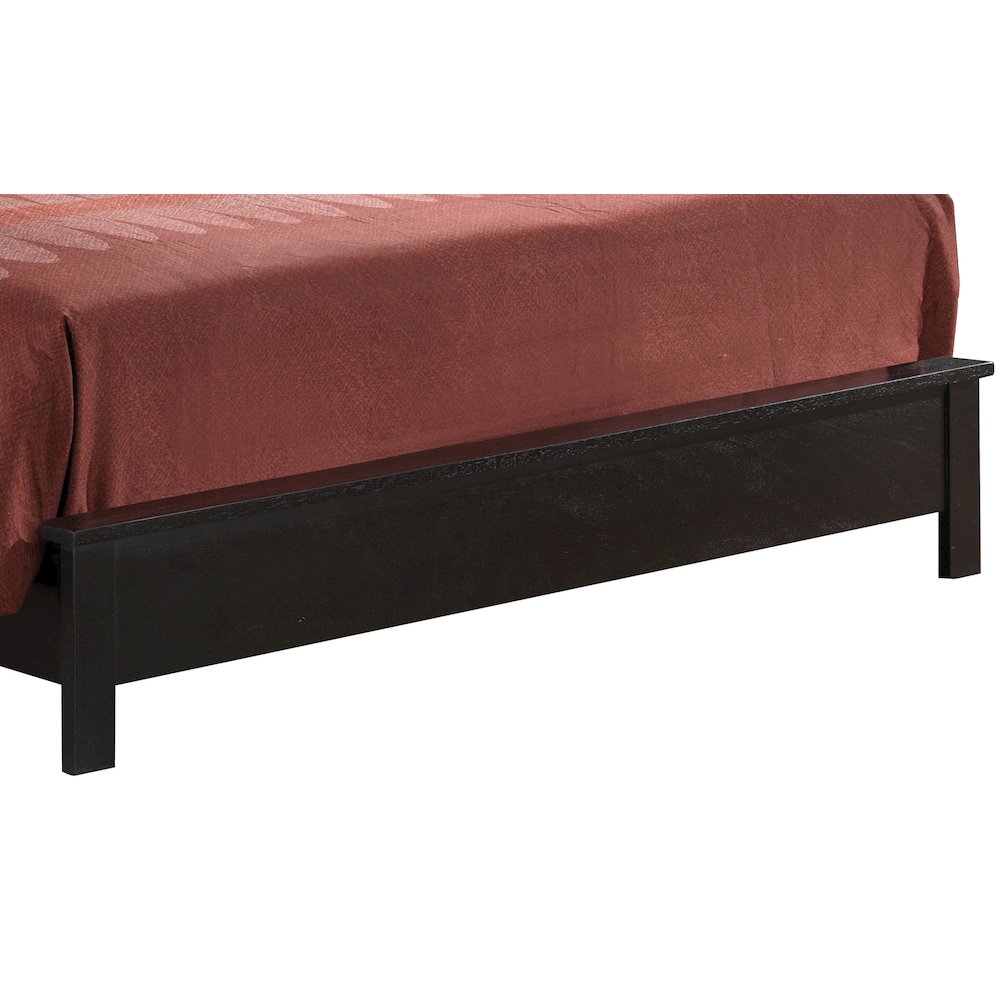 Glory Furniture Burlington Full Bed in Black Color. Picture 8