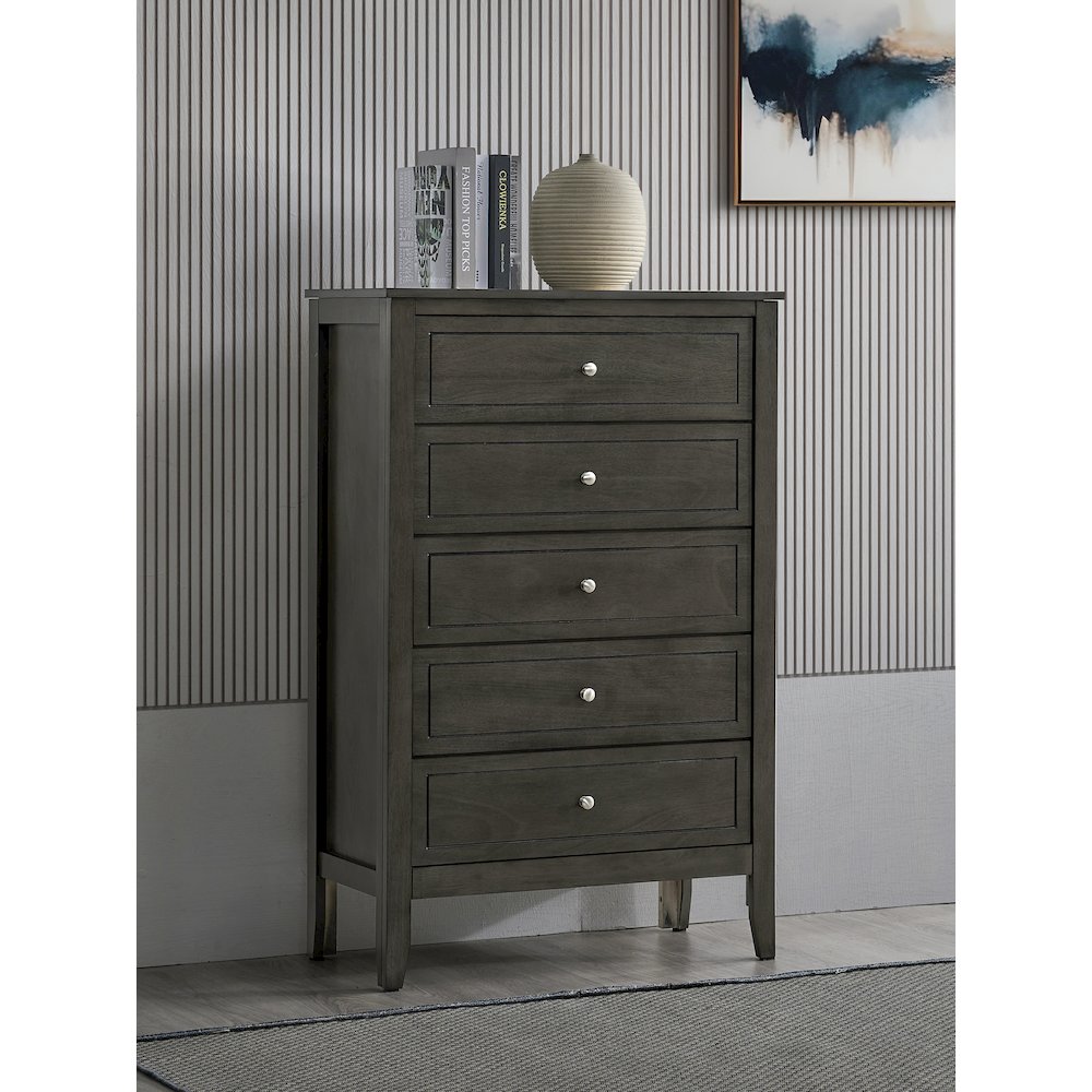 Transitional Daniel Chest, Gray. Picture 6