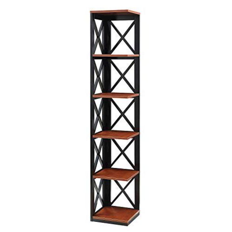 Oxford 5 Tier Corner Bookcase. Picture 2