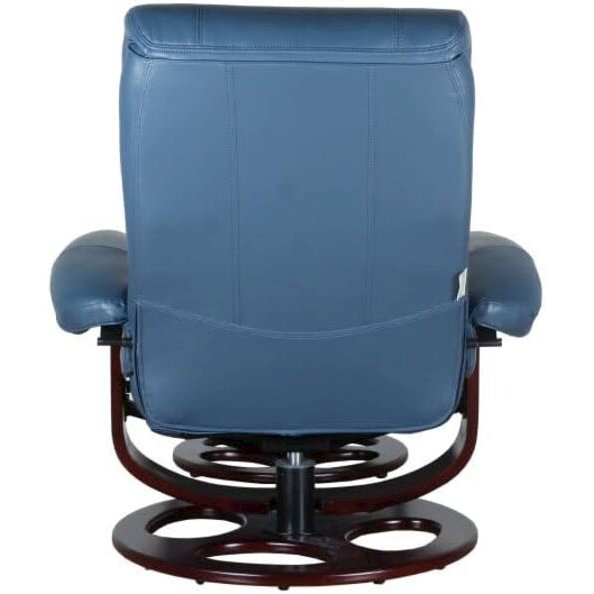 Dawson Swivel Pedestal Recliner w/Ottoman. Picture 2
