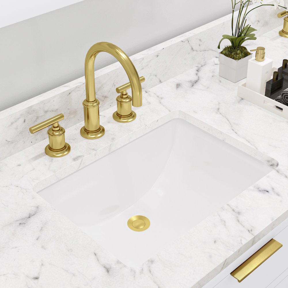 72 In. Double Sink Carrara White Marble Countertop Bath Vanity in Pure White. Picture 7