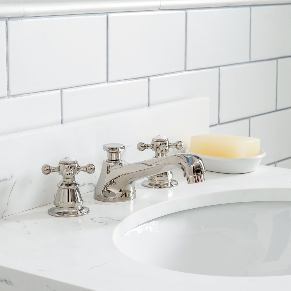 Queen 24 In. Single Sink Sink Carrara Quartz Countertop Bath Vanity. Picture 4