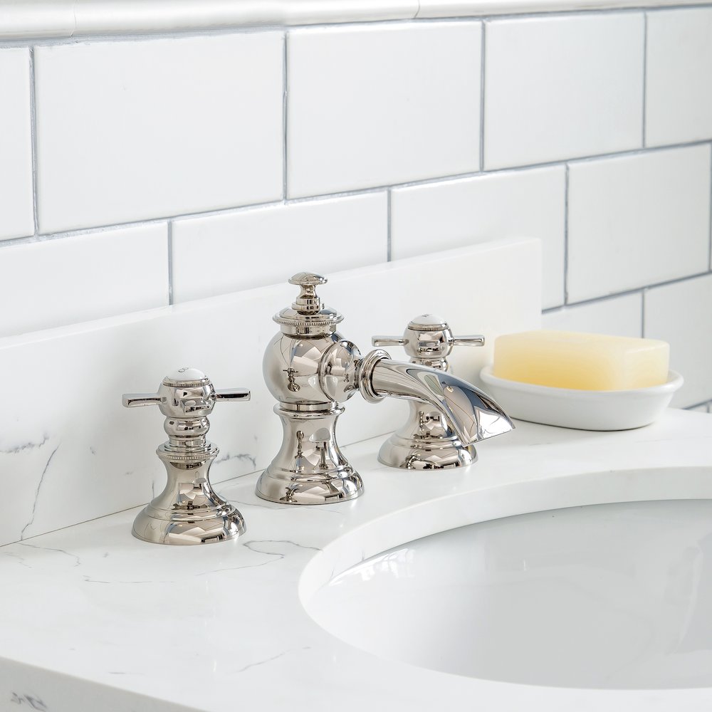 Queen 24 In. Single Sink Sink Carrara Quartz Countertop Bath Vanity. Picture 4