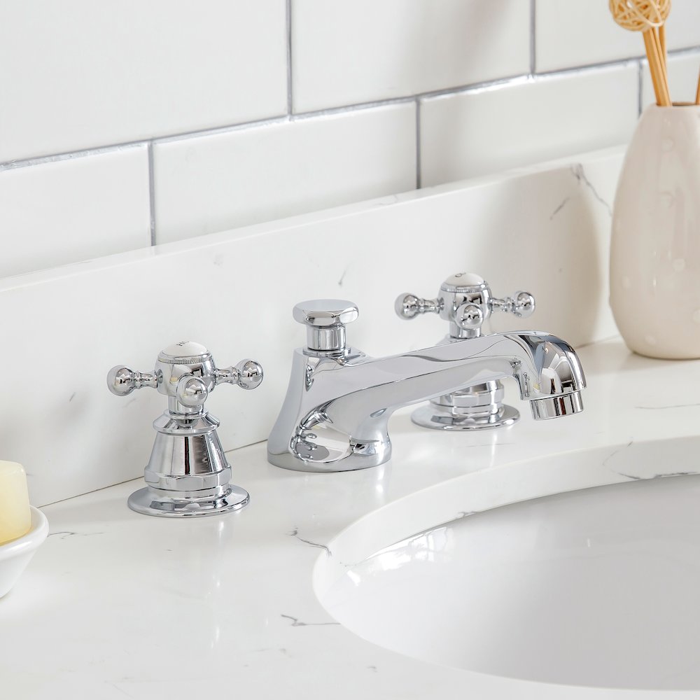 Queen 30 In. Single Sink Sink Carrara Quartz Countertop Bath Vanity. Picture 4