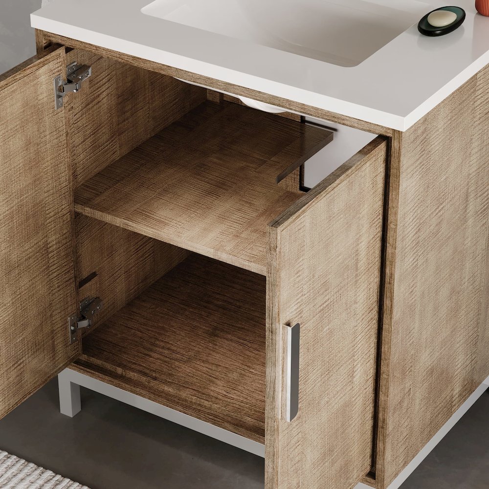 Westin 30 In. Single sink Whitebrook Quartz Countertop Bath Vanity. Picture 13