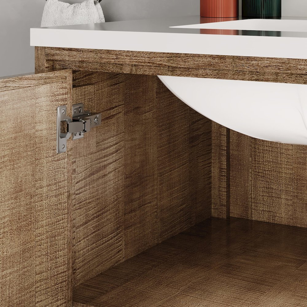 Westin 30 In. Single sink Whitebrook Quartz Countertop Bath Vanity. Picture 12