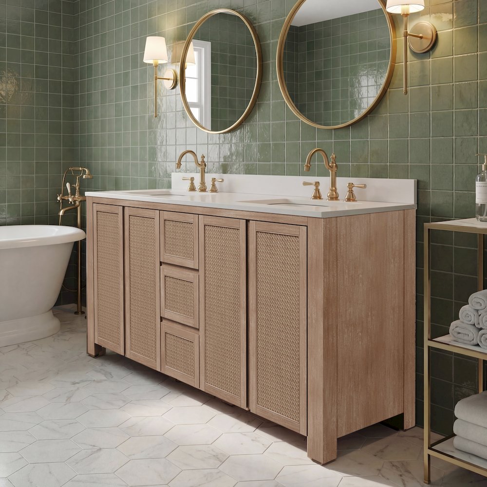 Belmont 72 In. Single Sink Pre-Assembled Transitional Style Bathroom Vanity. Picture 6