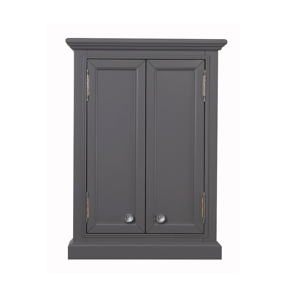 Bath Storage Wall Cabinet In Cashmere Grey. Picture 2
