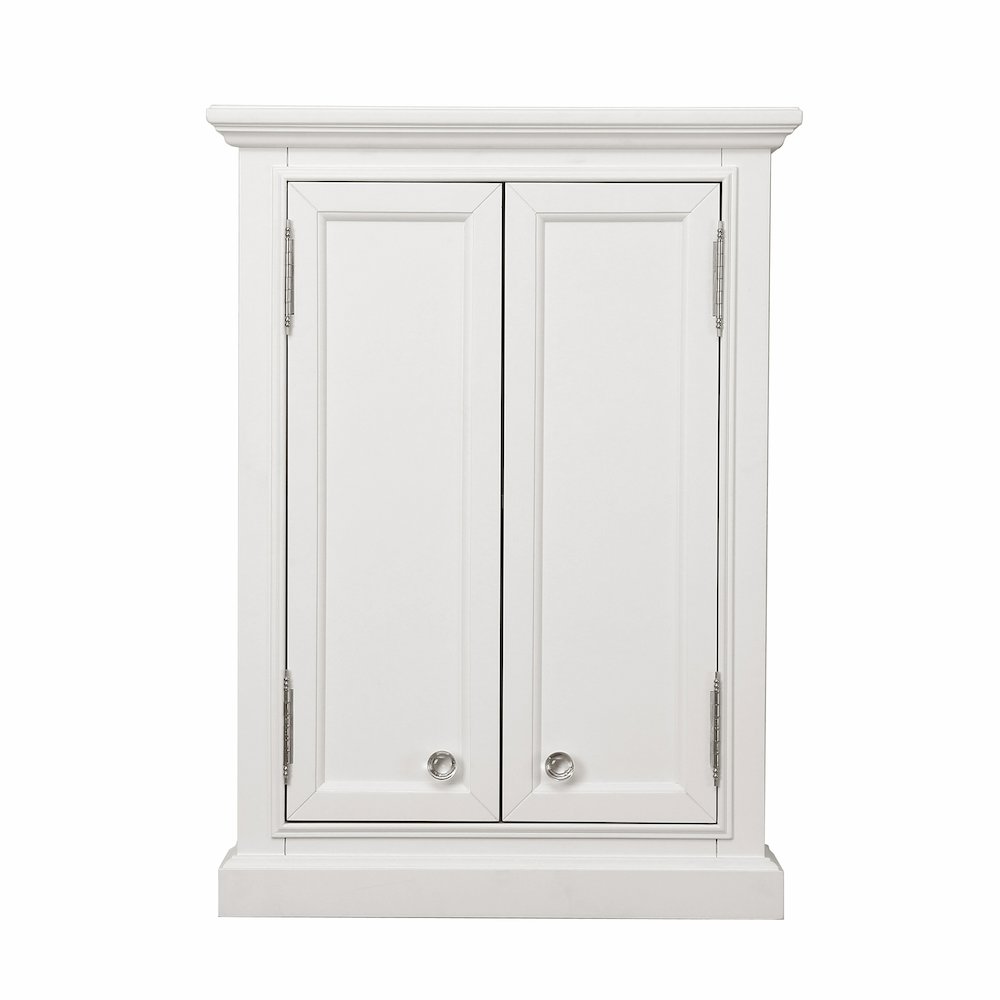 Bath Storage Wall Cabinet In Pure White. Picture 2