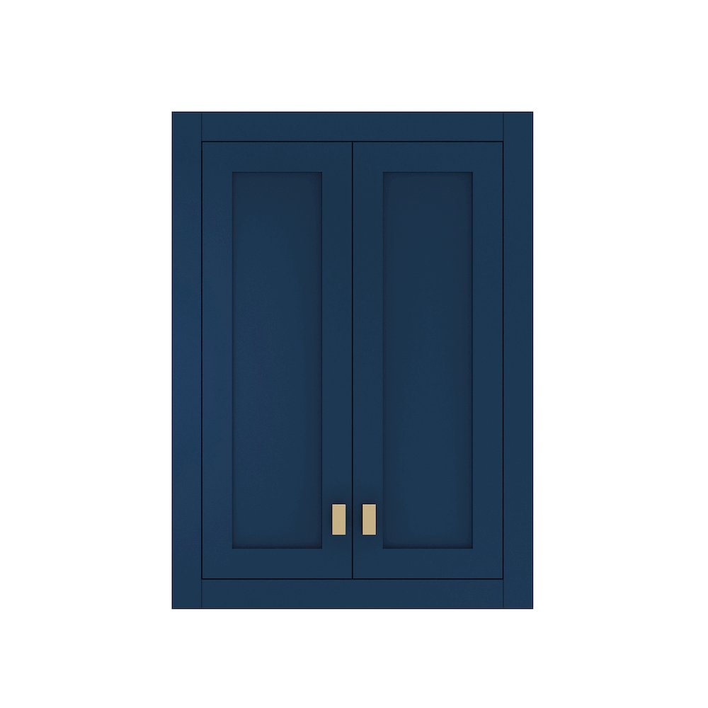 Bath Storage Wall Cabinet in Monarch Blue. Picture 1