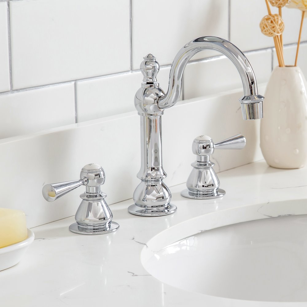 Queen 30 In. Single Sink Sink Carrara Quartz Countertop Bath Vanity. Picture 4