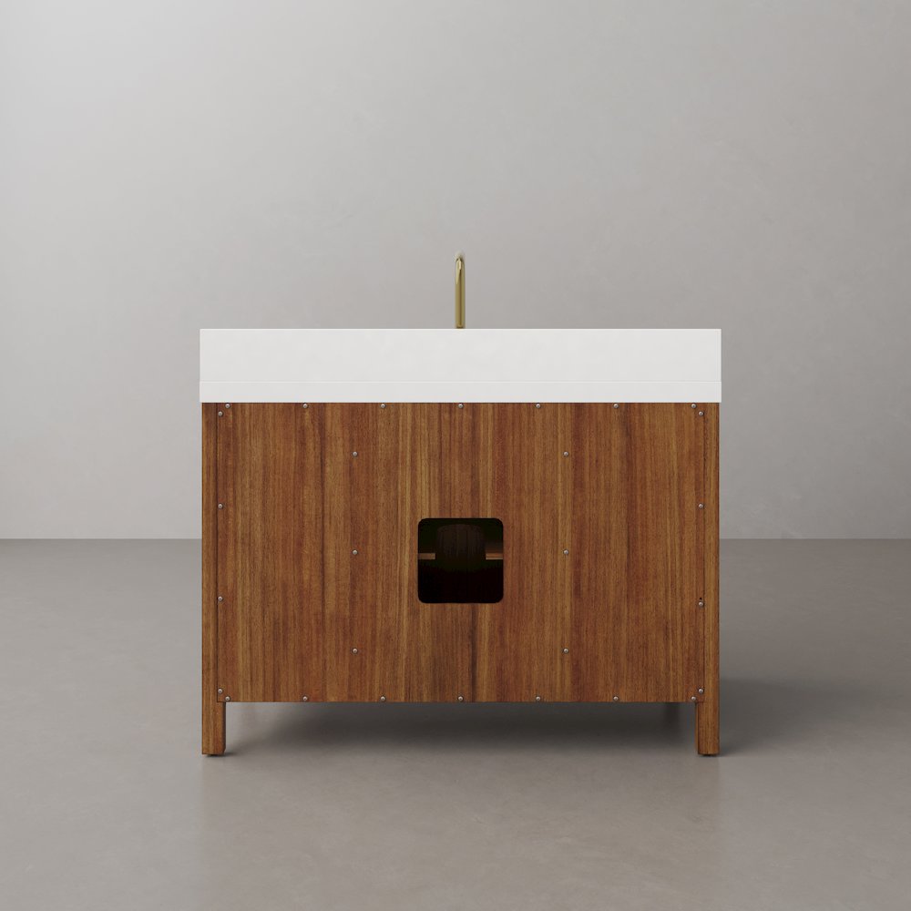 Sequoia 48 In. Single Sink Whitebrook Quartz Countertop Bath Vanity. Picture 18