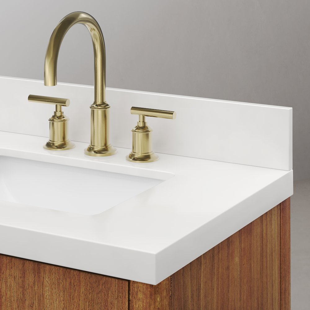 Sequoia 72 In. Double Sink Whitebrook Quartz Countertop Bath Vanity. Picture 9