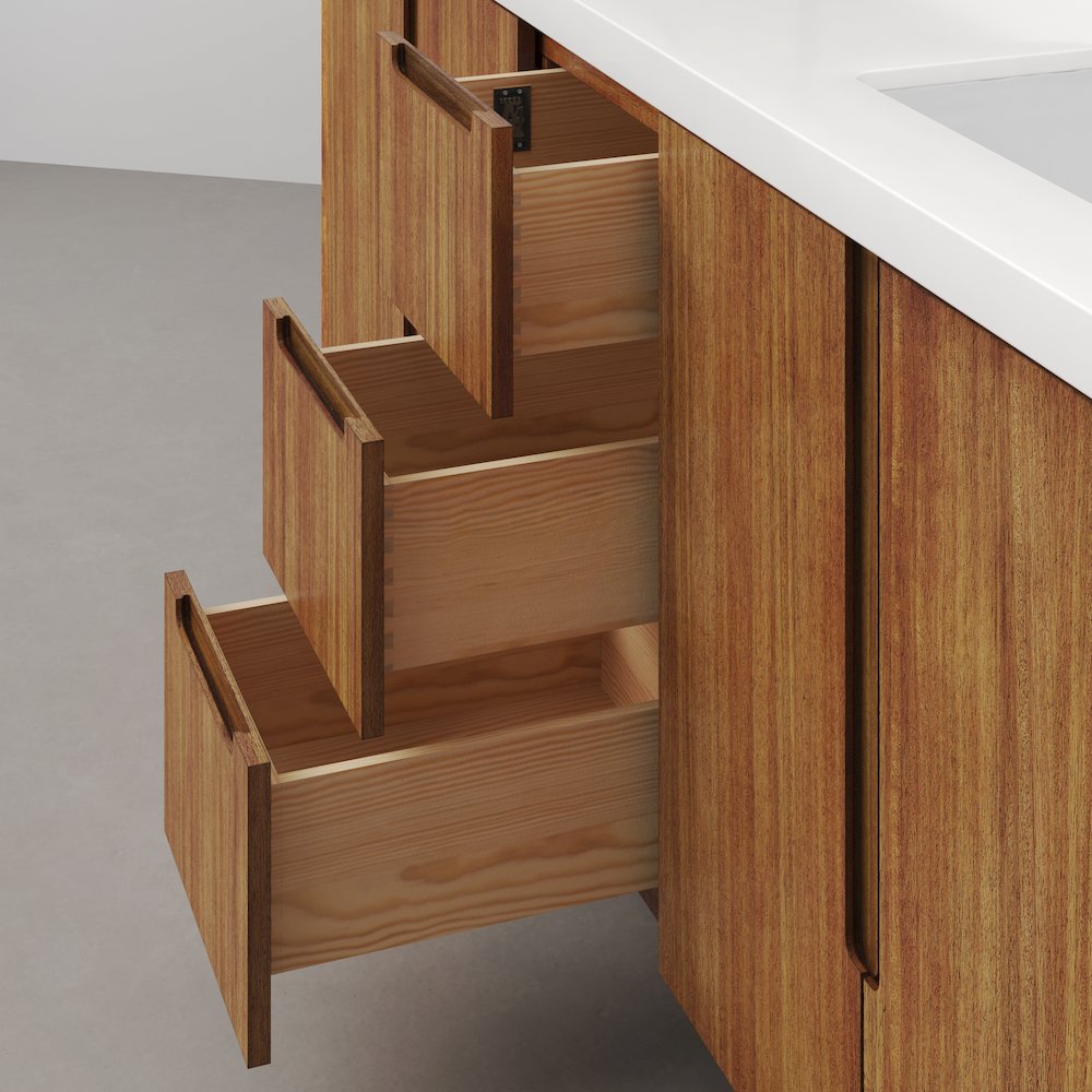 Sequoia 72 In. Double Sink Whitebrook Quartz Countertop Bath Vanity. Picture 5