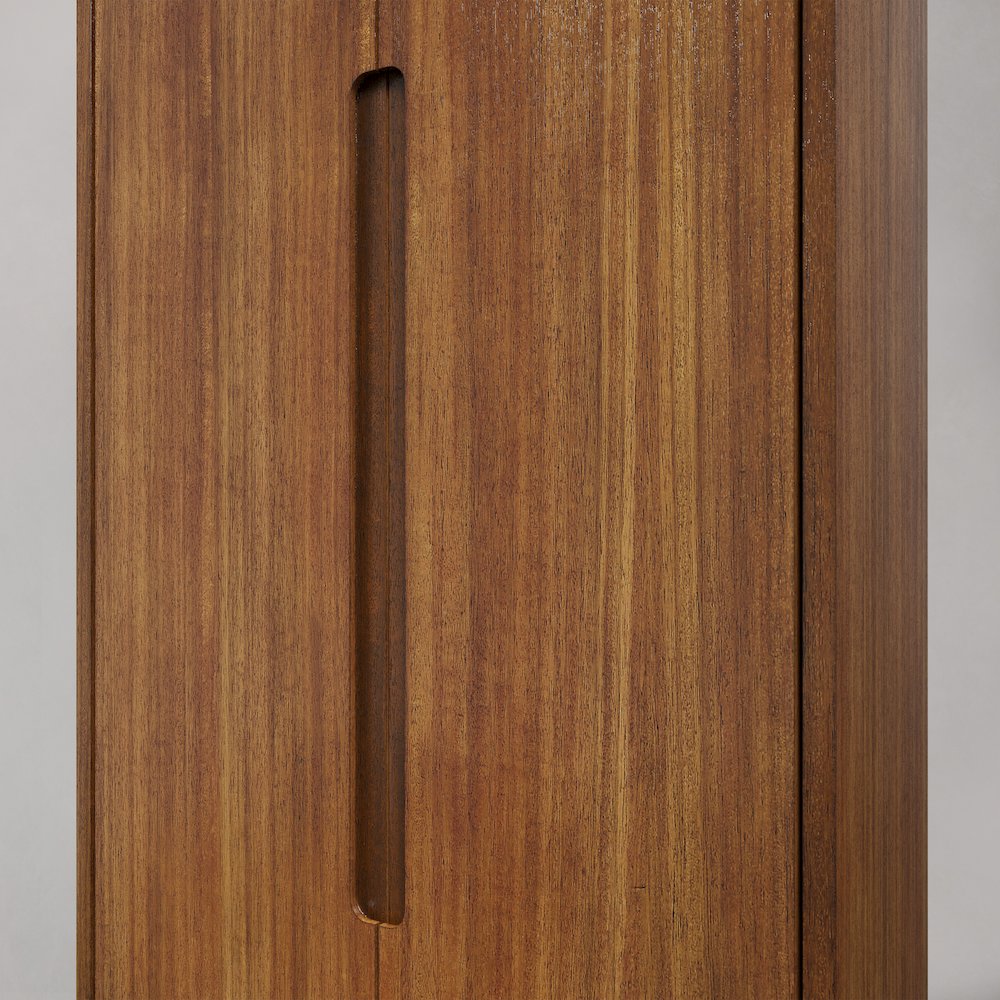 Bath Storage Wall Cabinet in Mangowood. Picture 7