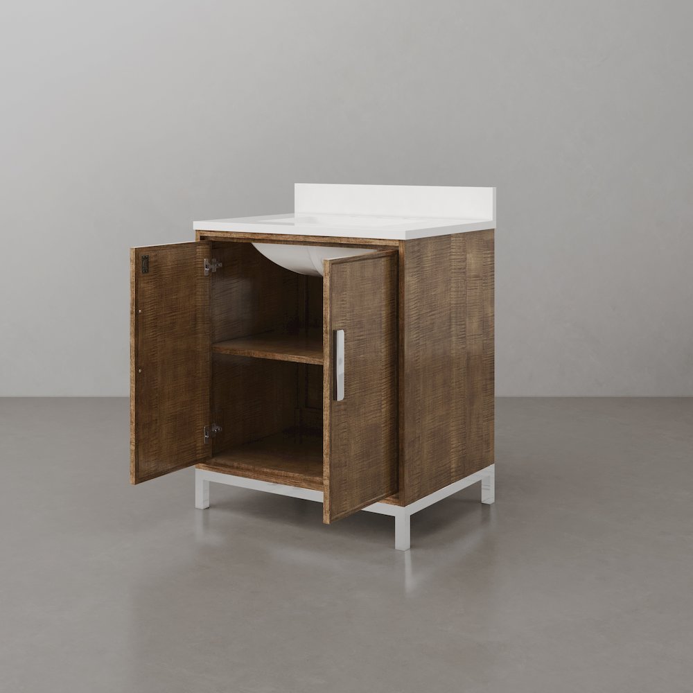 Westin 30 In. Single Sink Whitebrook Quartz Countertop Bath Vanity. Picture 2