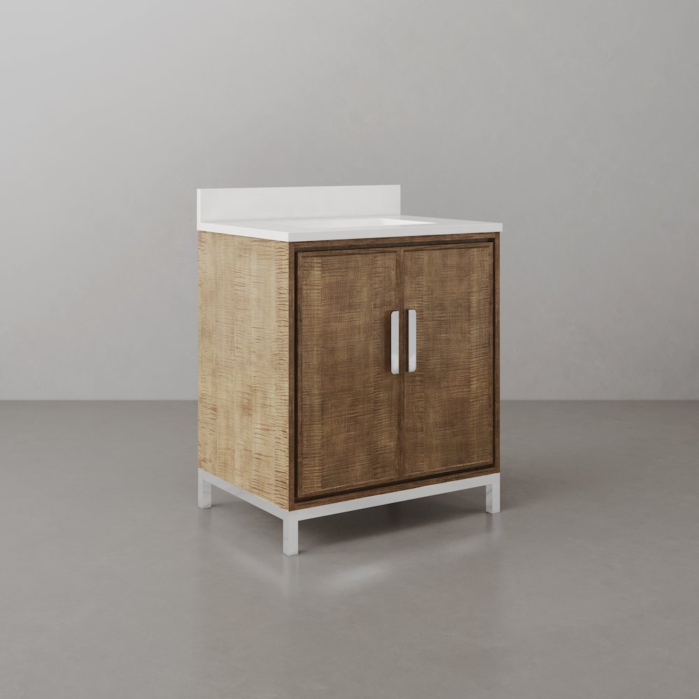 Westin 30 In. Single Sink Whitebrook Quartz Countertop Bath Vanity. Picture 3