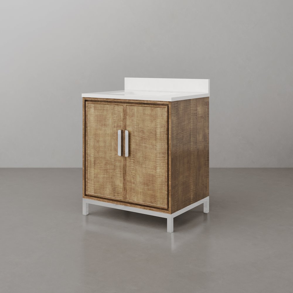 Westin 30 In. Single Sink Whitebrook Quartz Countertop Bath Vanity. Picture 4