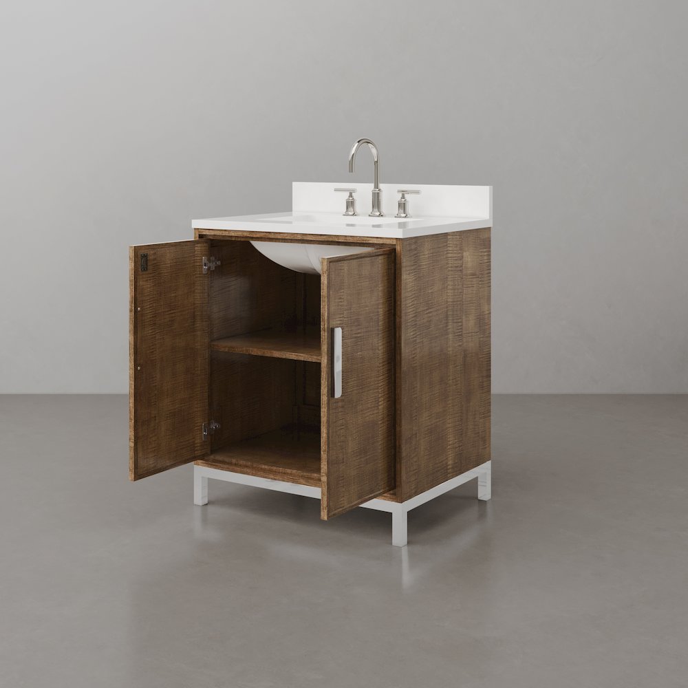 Westin 30 In. Single sink Whitebrook Quartz Countertop Bath Vanity. Picture 5