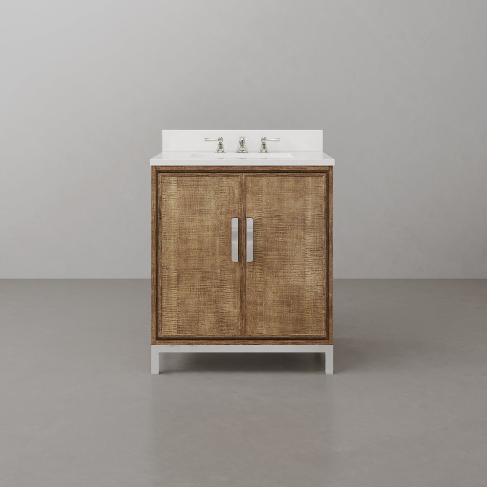 Westin 30 In. Single sink Whitebrook Quartz Countertop Bath Vanity. Picture 1
